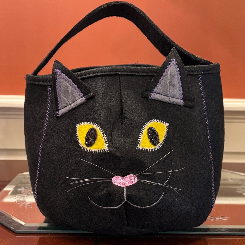 Black Cat Themed Handbag